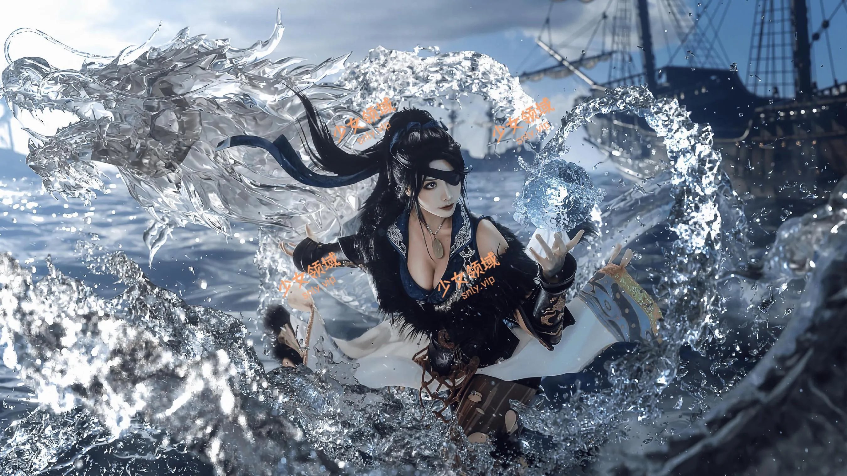 流一_喵喵喵喵喵喵 – NO.02 雾海龙王 崔三娘 [15P]插图